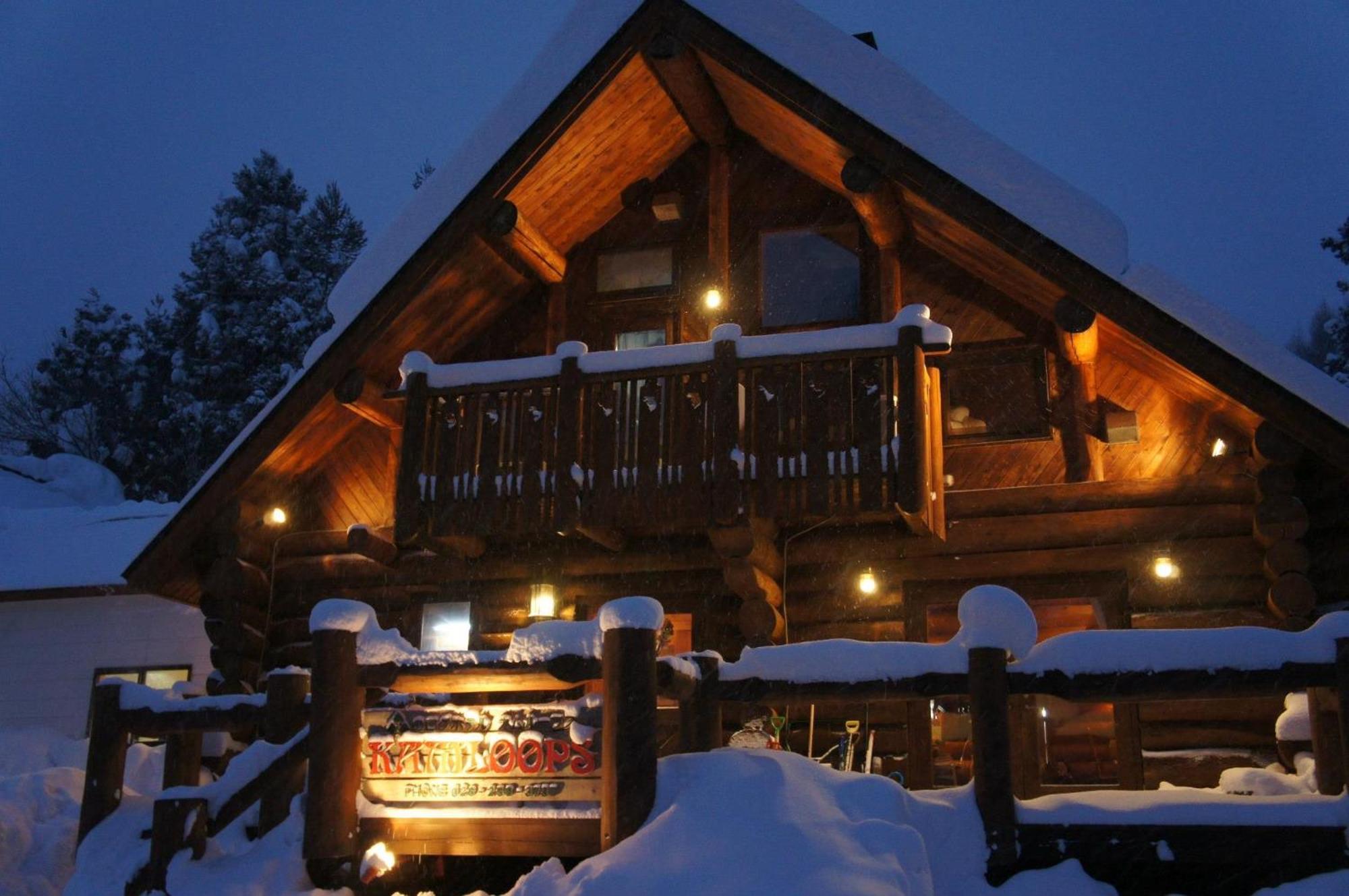 Log Hotel Kamloops Shinano  Exteriör bild