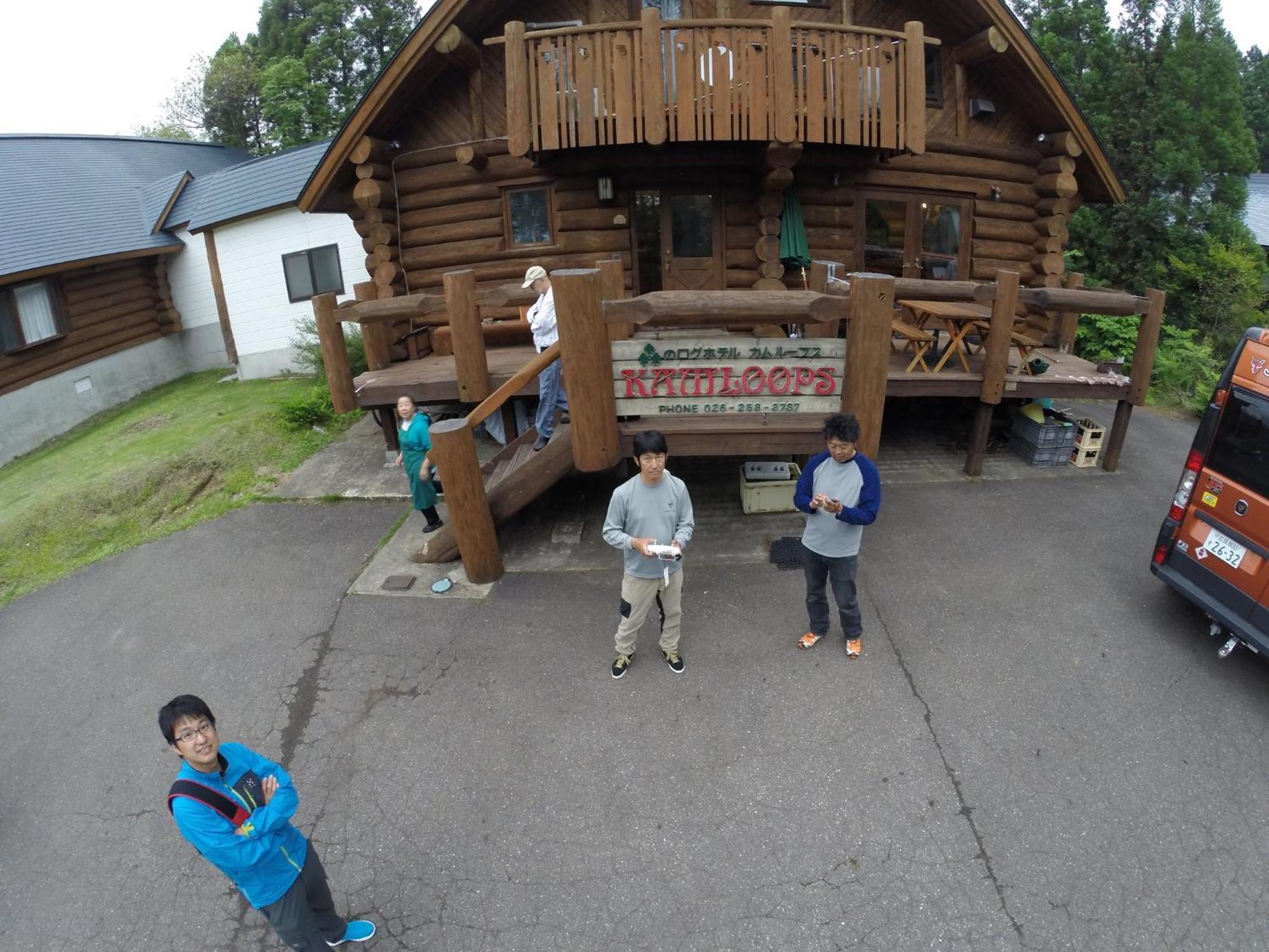 Log Hotel Kamloops Shinano  Exteriör bild